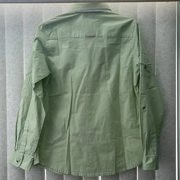 Columbia Womens Sun Goddess Long Sleeve Roll Up Shirt M - Picture 9 of 12